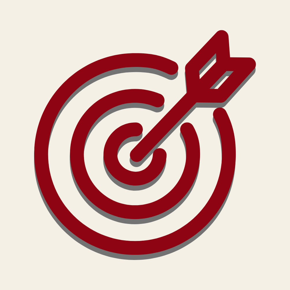 Zielscheibe mit Pfeil für AIO Optimierung für Websites: KPIs und Messung von Sichtbarkeit in AI Overviews der Google-Suche